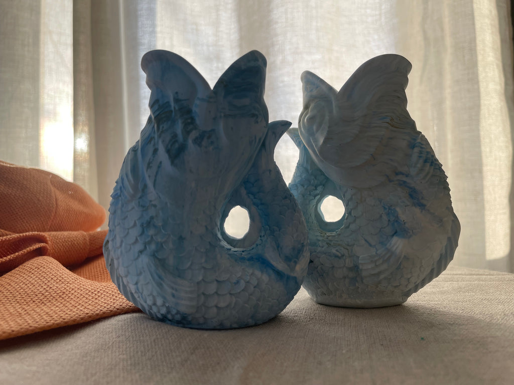 Mediterranean Fish Candle Holders