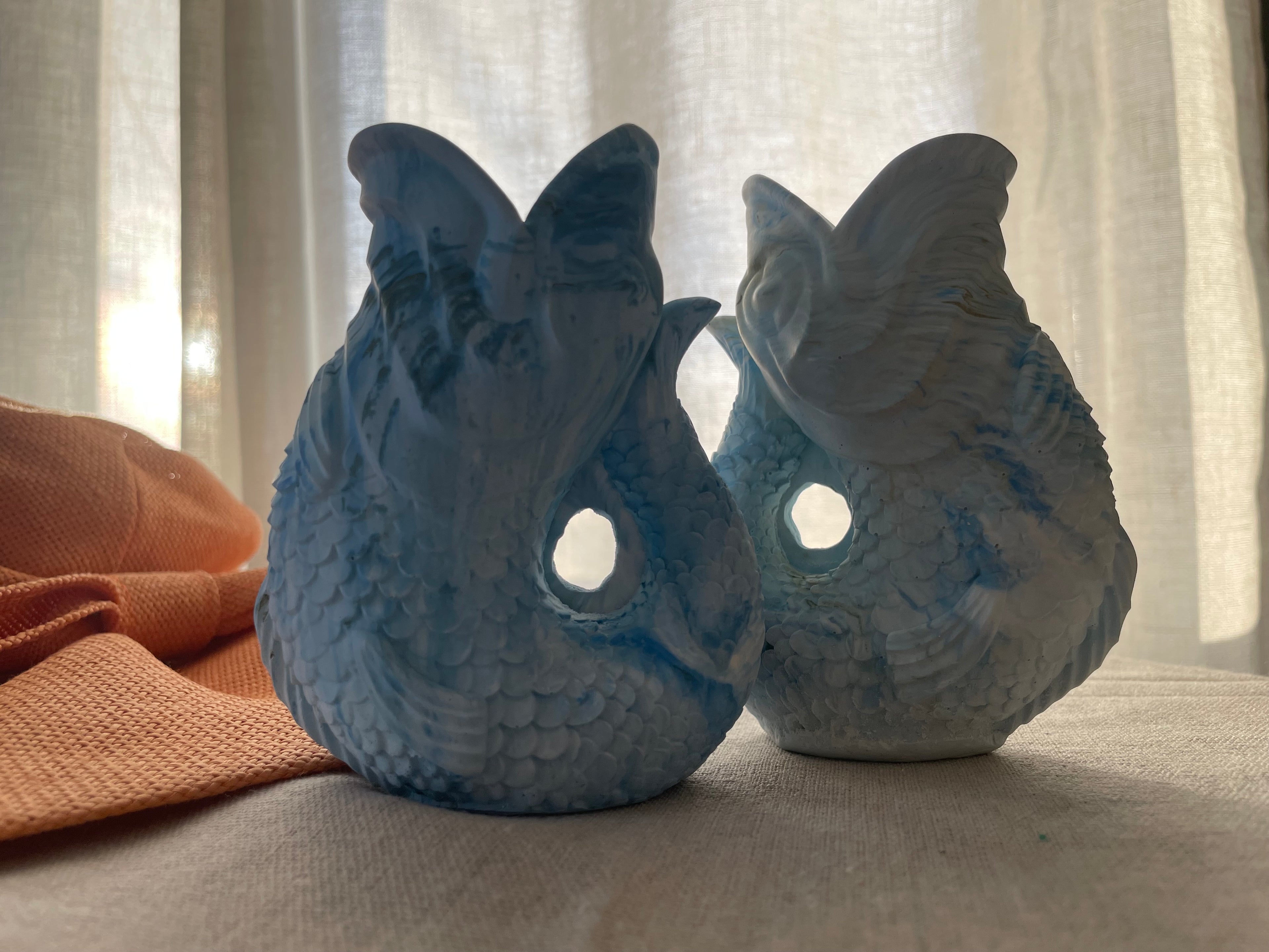 Mediterranean Fish Candle Holders