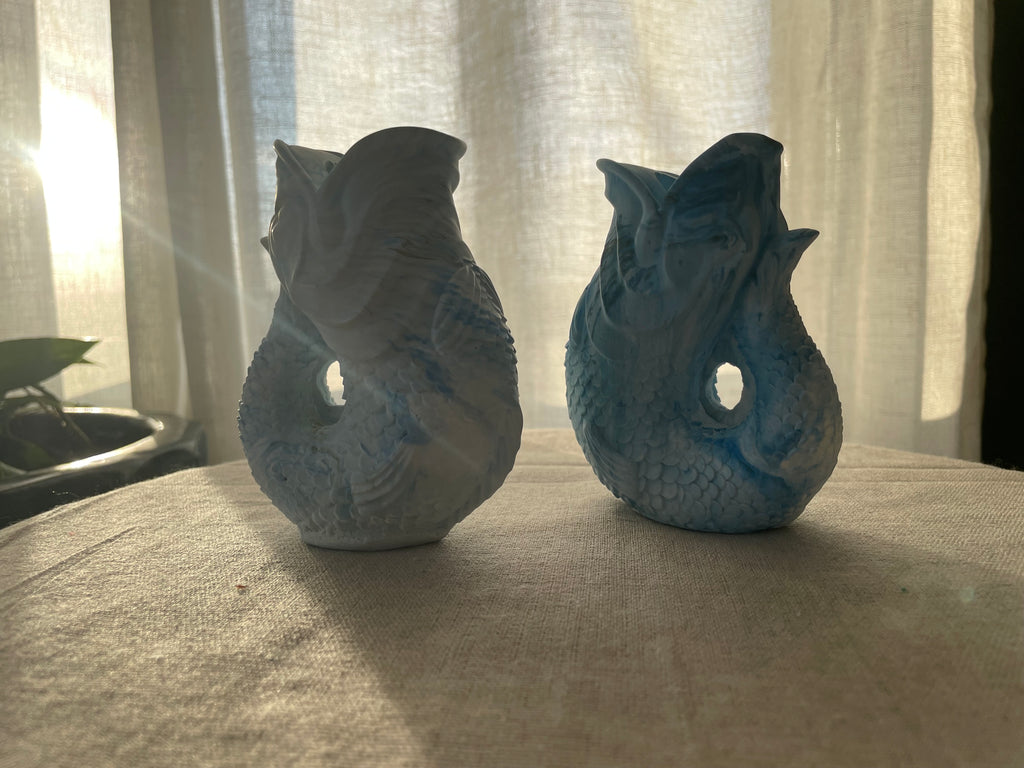 Mediterranean Fish Candle Holders