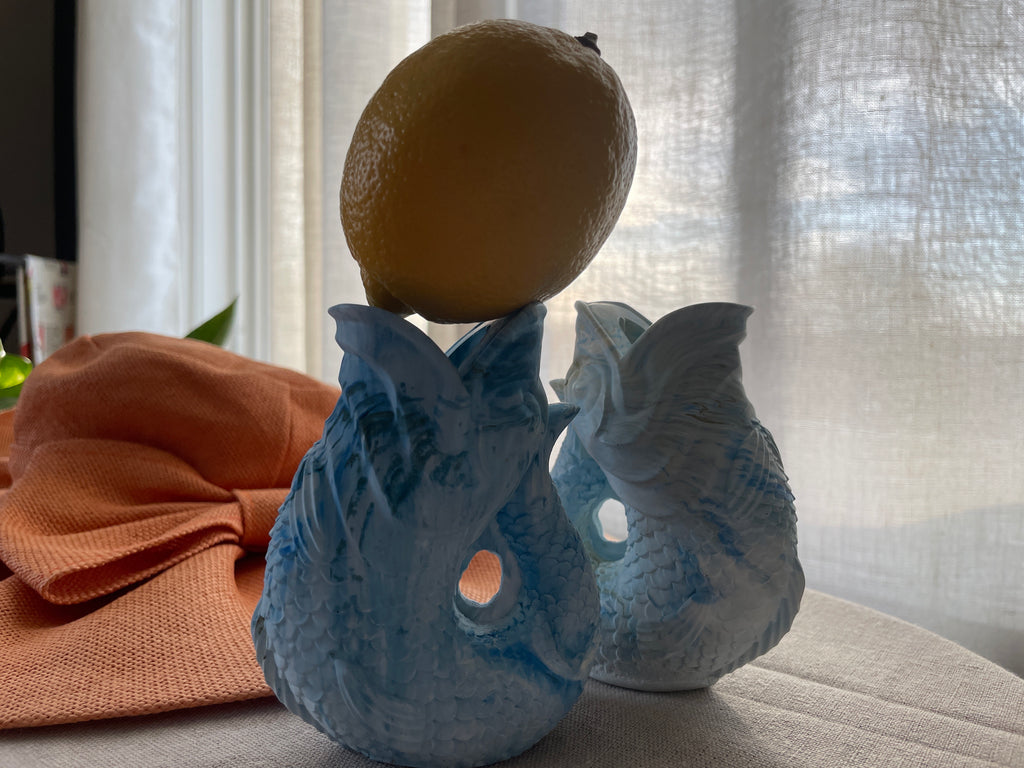 Mediterranean Fish Candle Holders