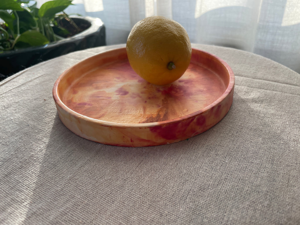 Handcrafted Gypsum Trinket Dish- Minimalist Catchall