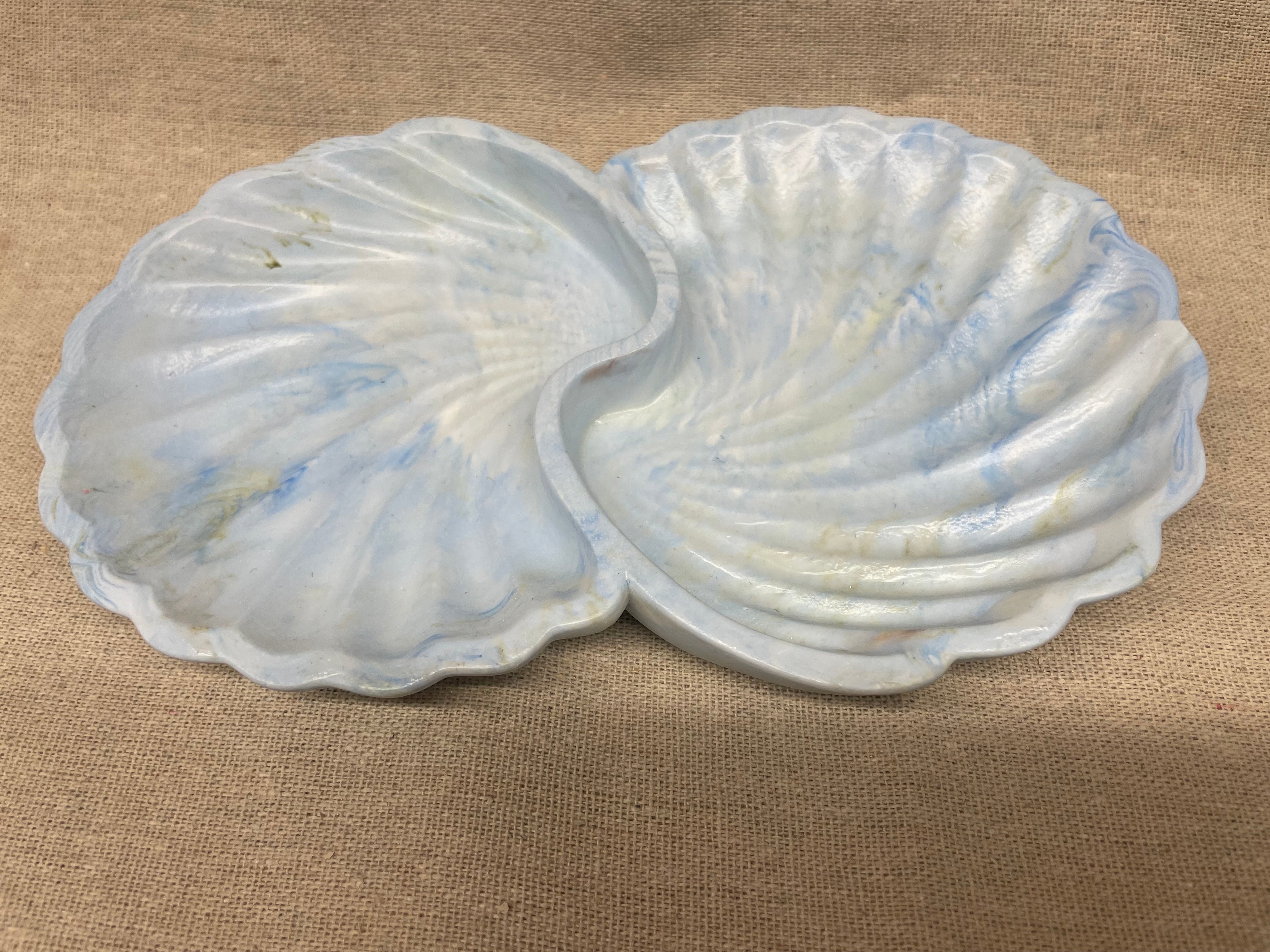 Coastal Shell Trinket Dish | Handcast Coastal Decor