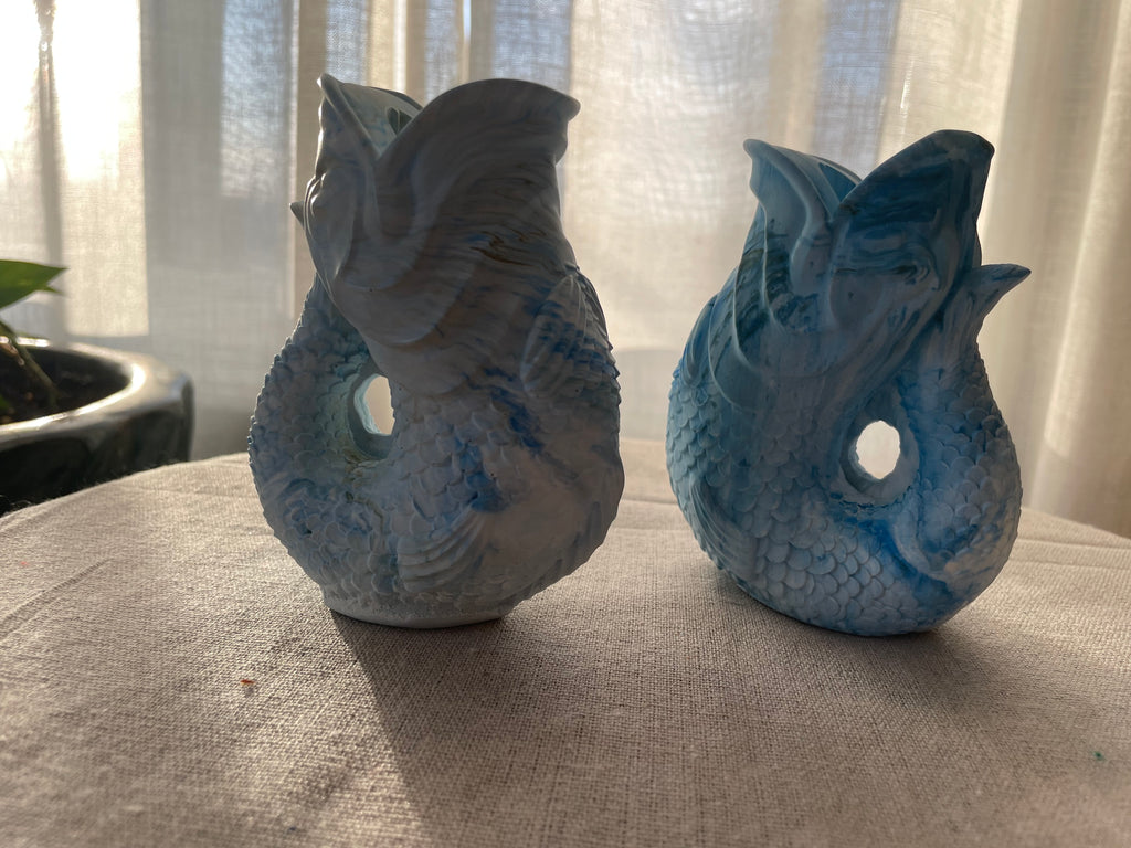 Mediterranean Fish Candle Holders