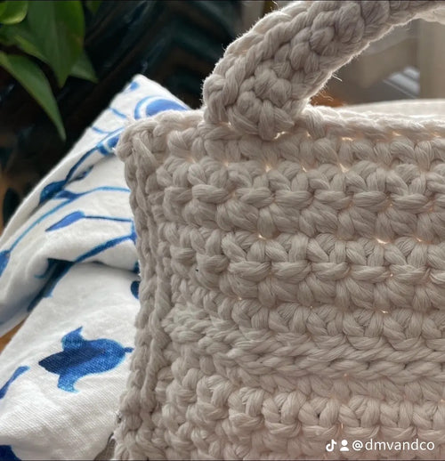 Capri | Mediterranean Hand- Crocheted Bag