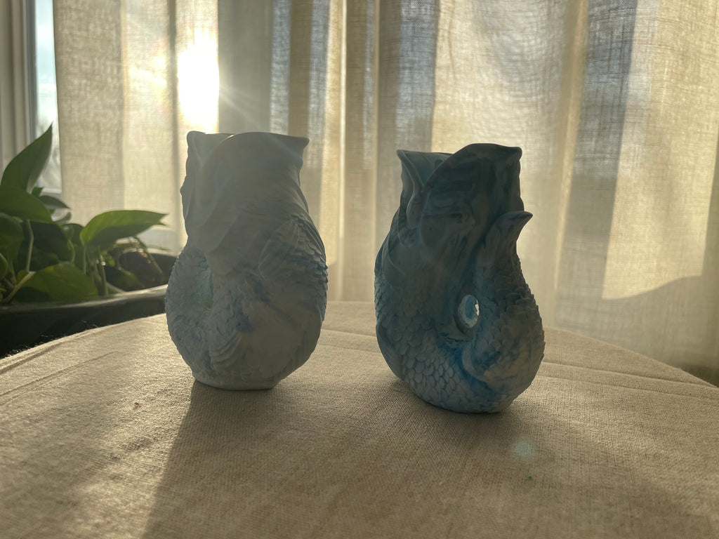 Mediterranean Fish Candle Holders