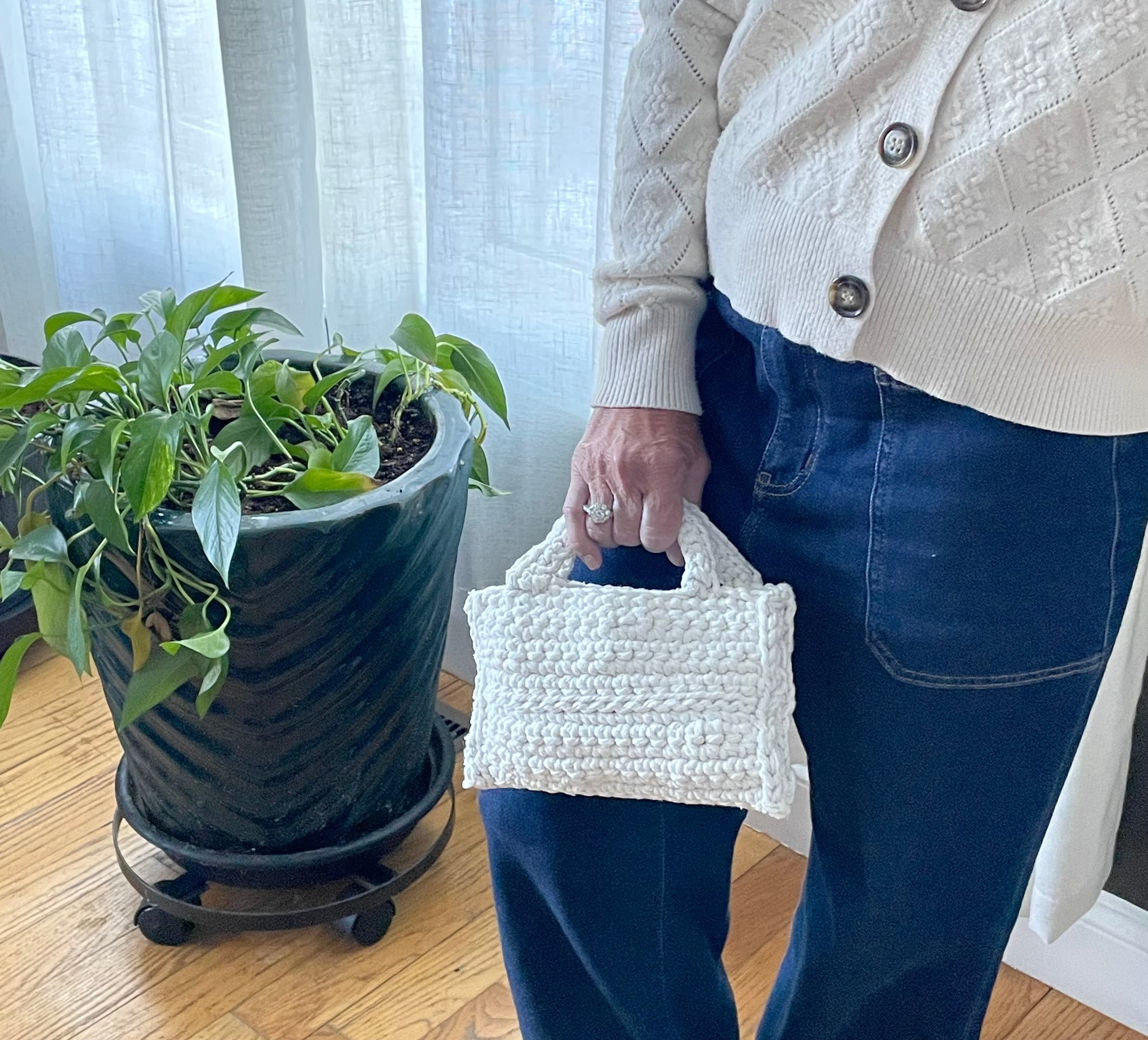 Capri | Mediterranean Hand- Crocheted Bag