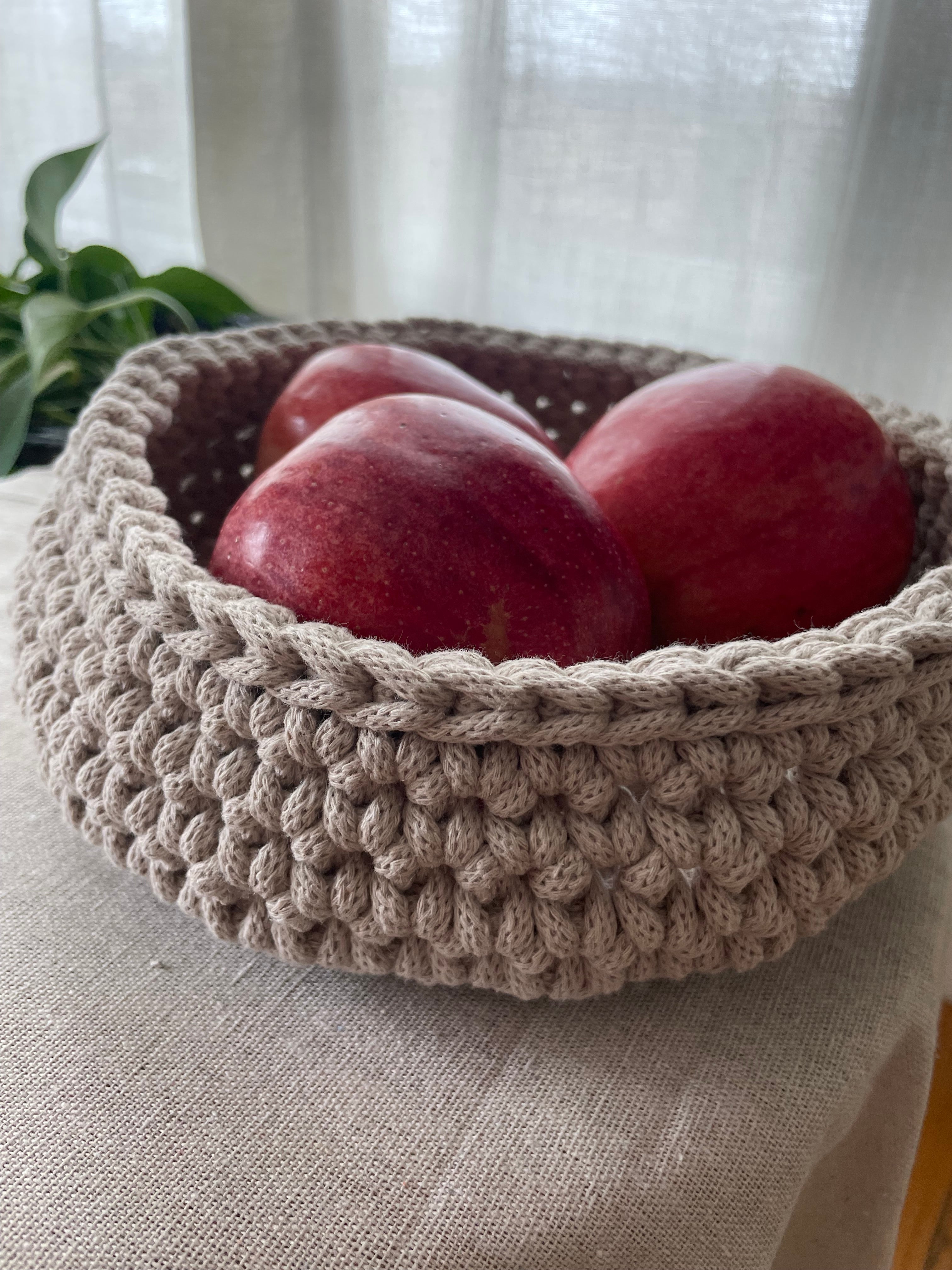 Noa – Handcrafted Cotton Basket (Large)