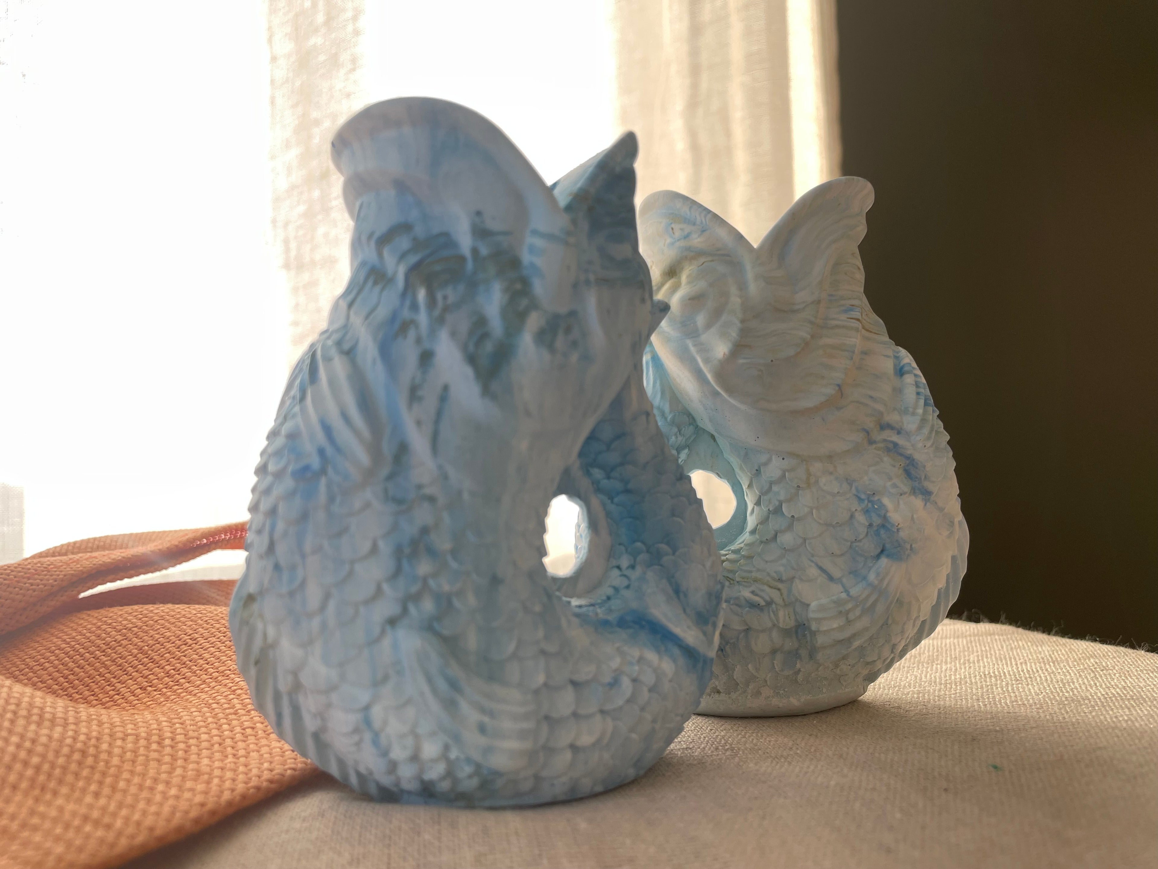Mediterranean Fish Candle Holders