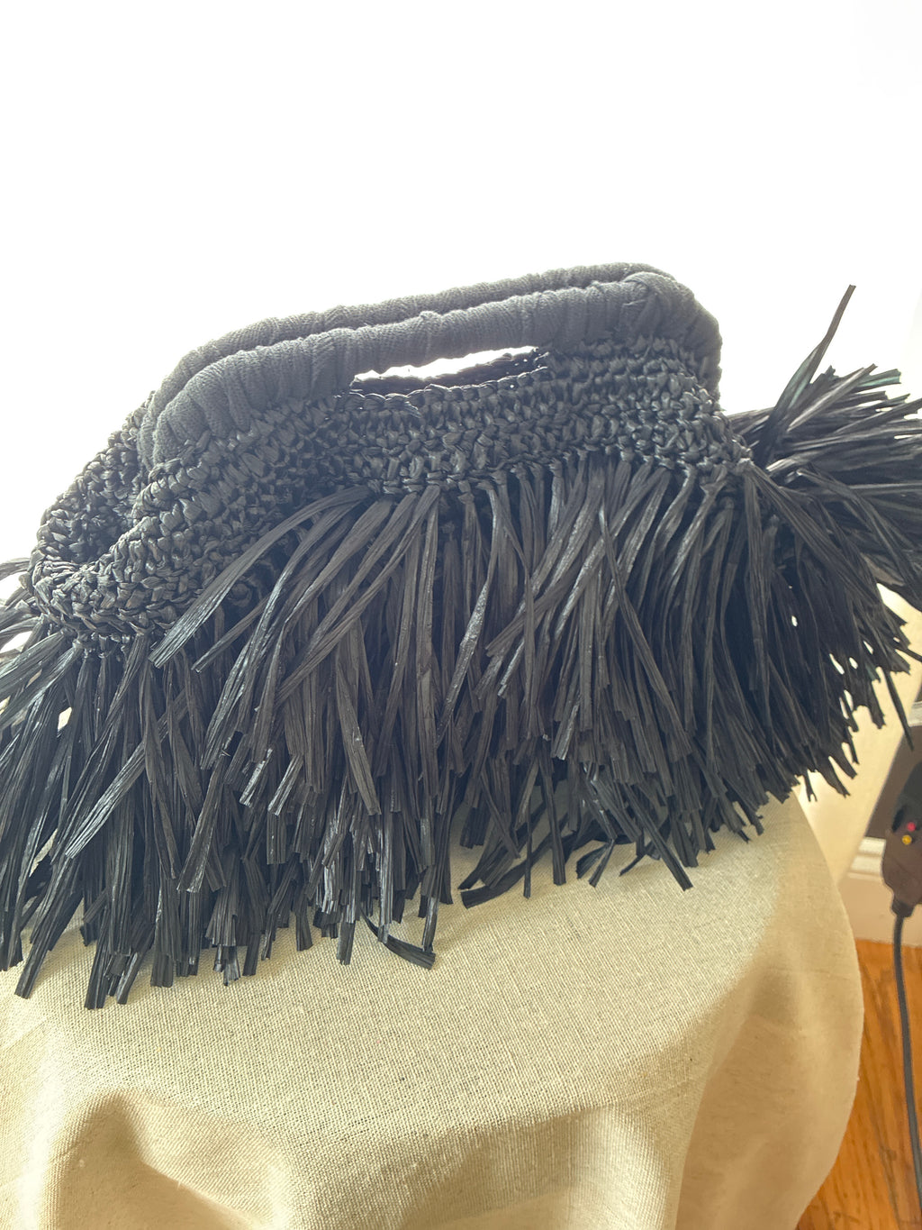 La Notte— Handcrafted Fringe Evening Bag