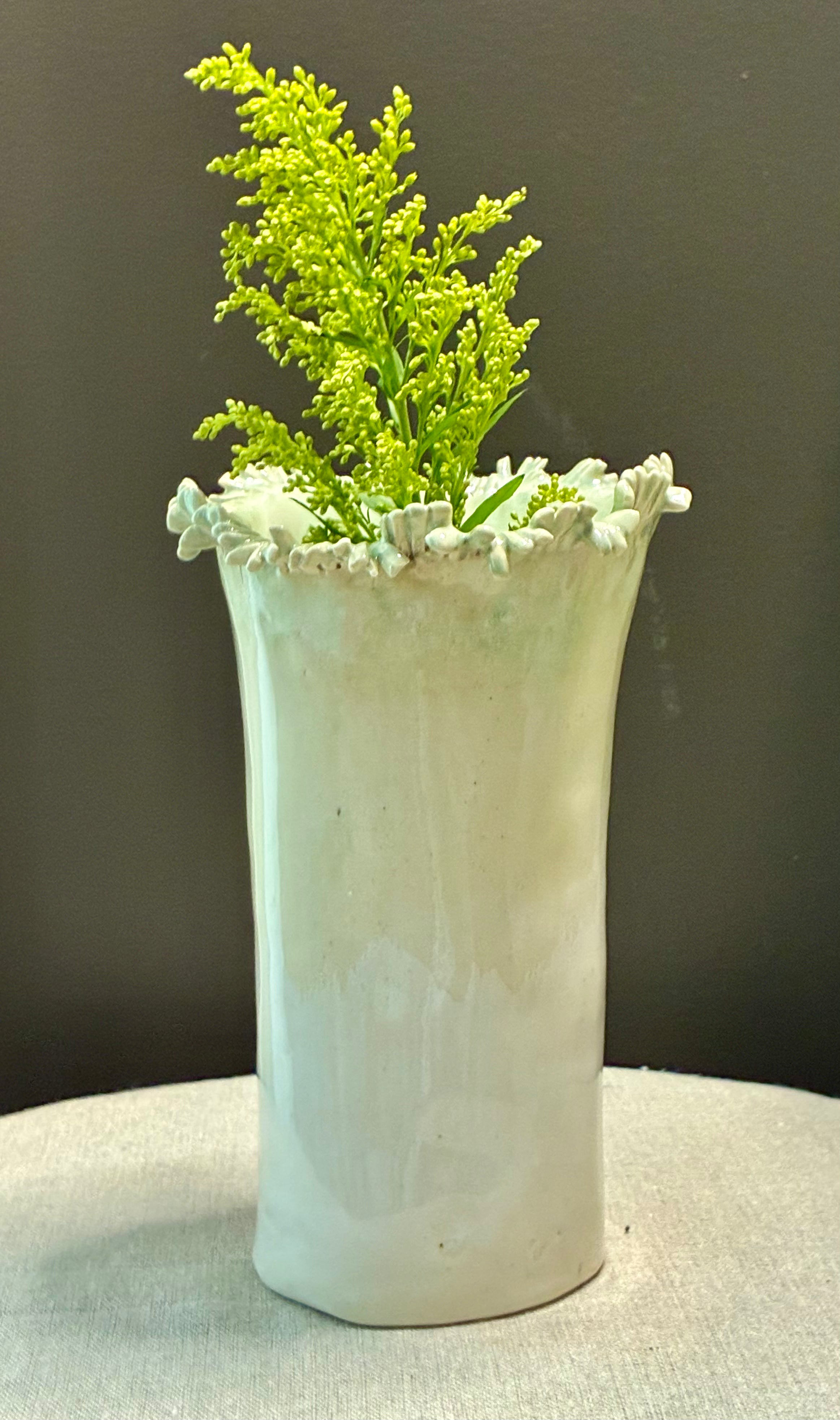 Reefline Vessel – Sculpted Ceramic Vase