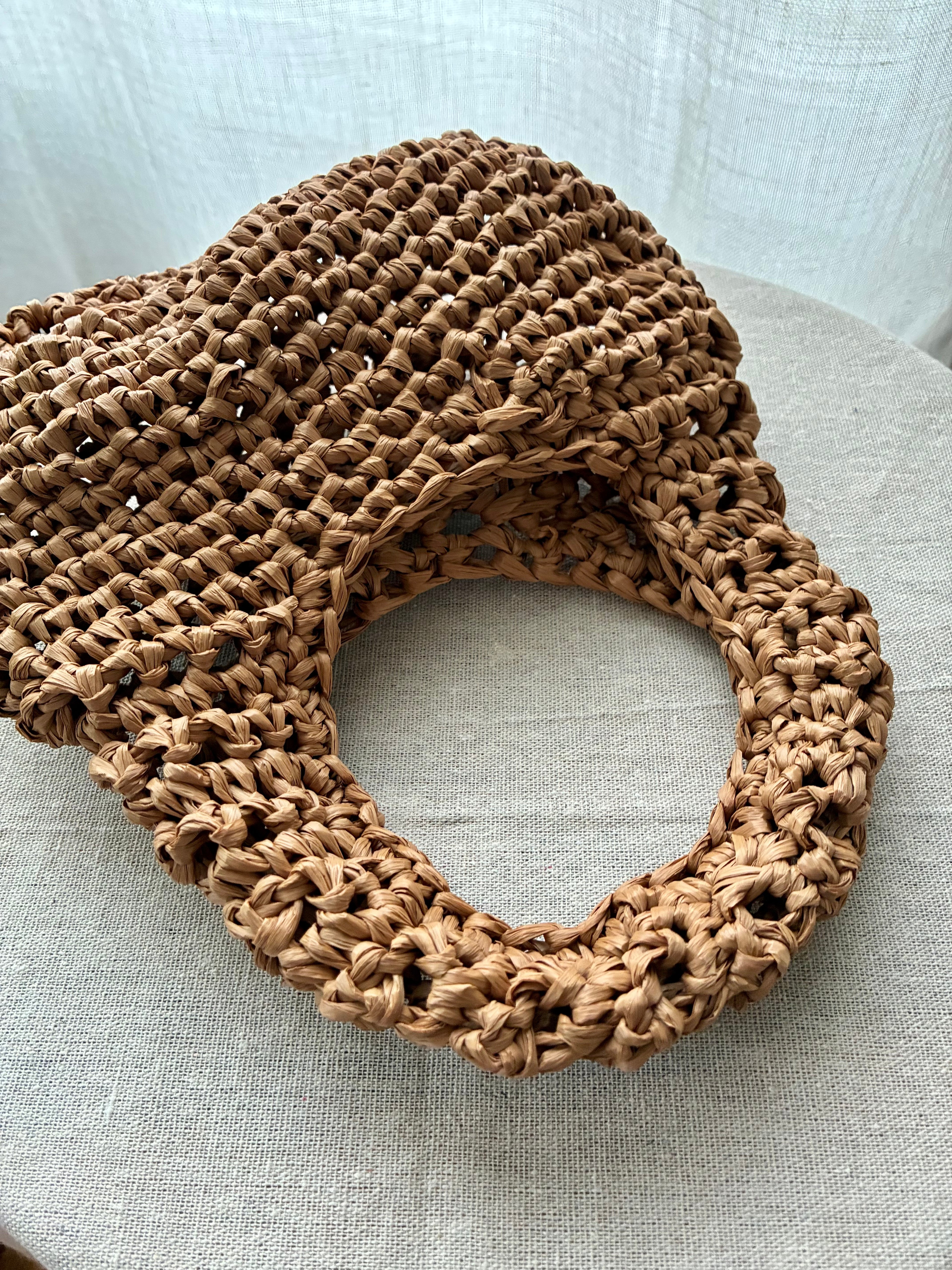 Siena Mini – Handwoven Raffia Bag