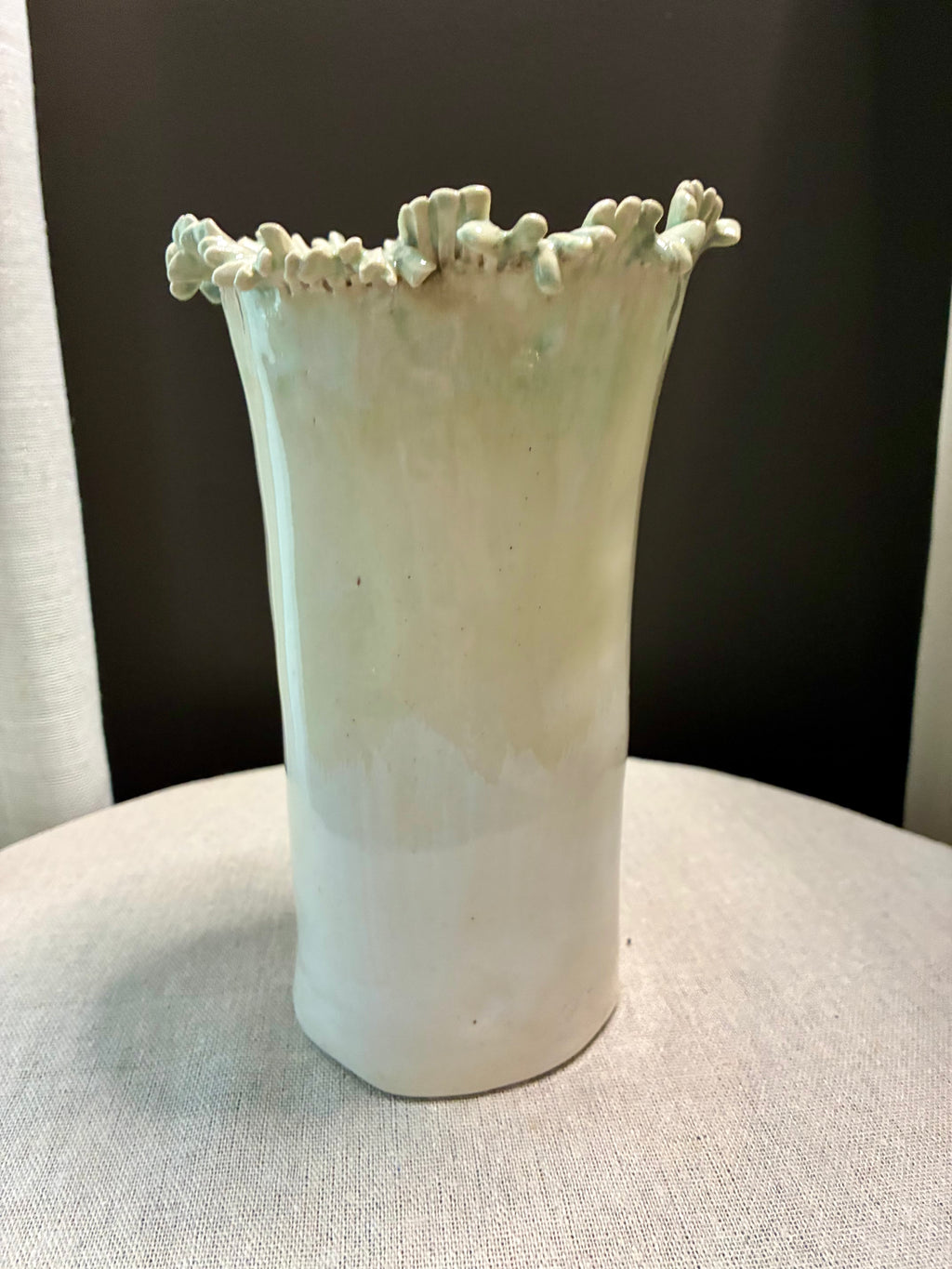 Reefline Vessel – Sculpted Ceramic Vase