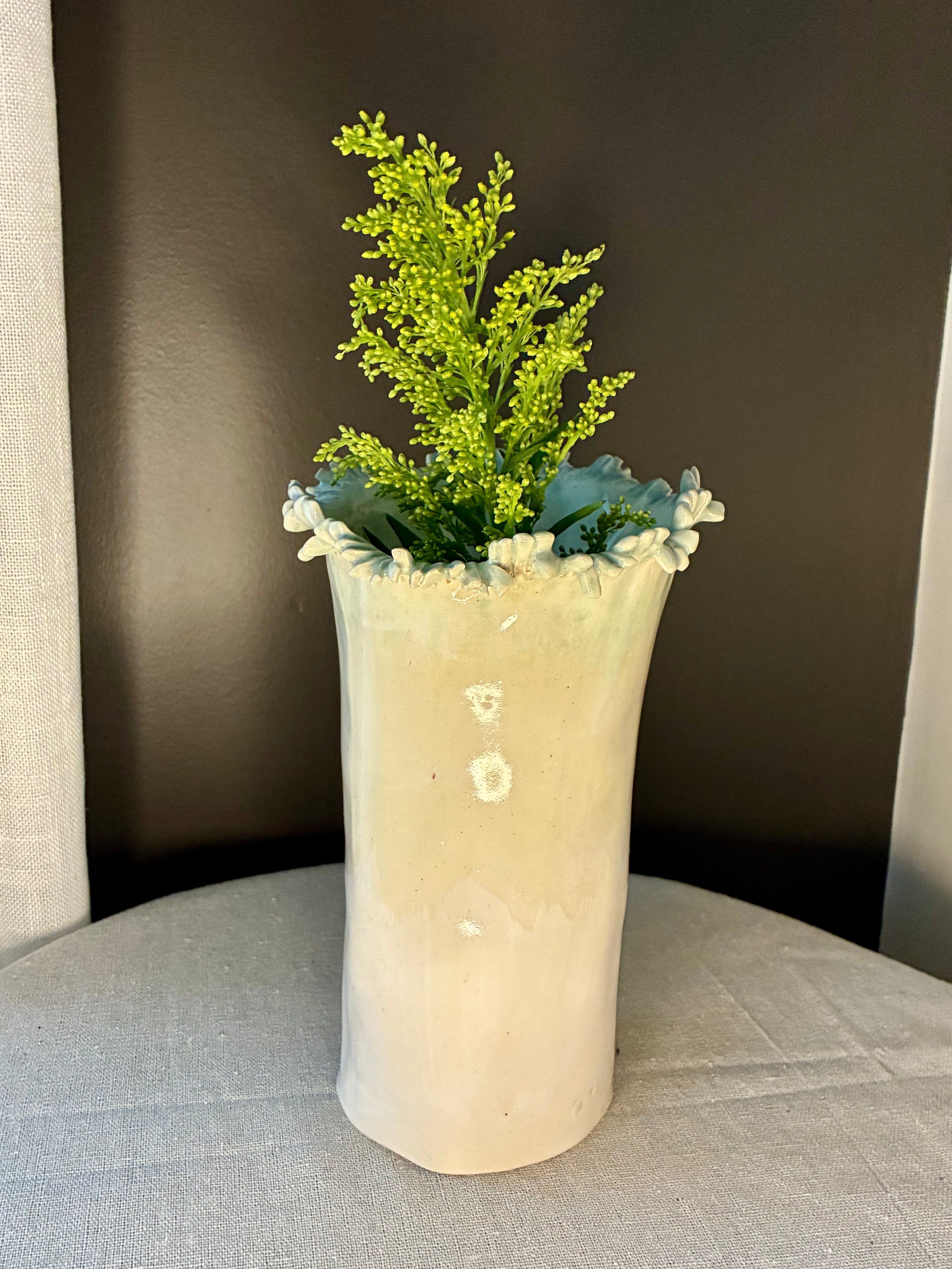 Reefline Vessel – Sculpted Ceramic Vase