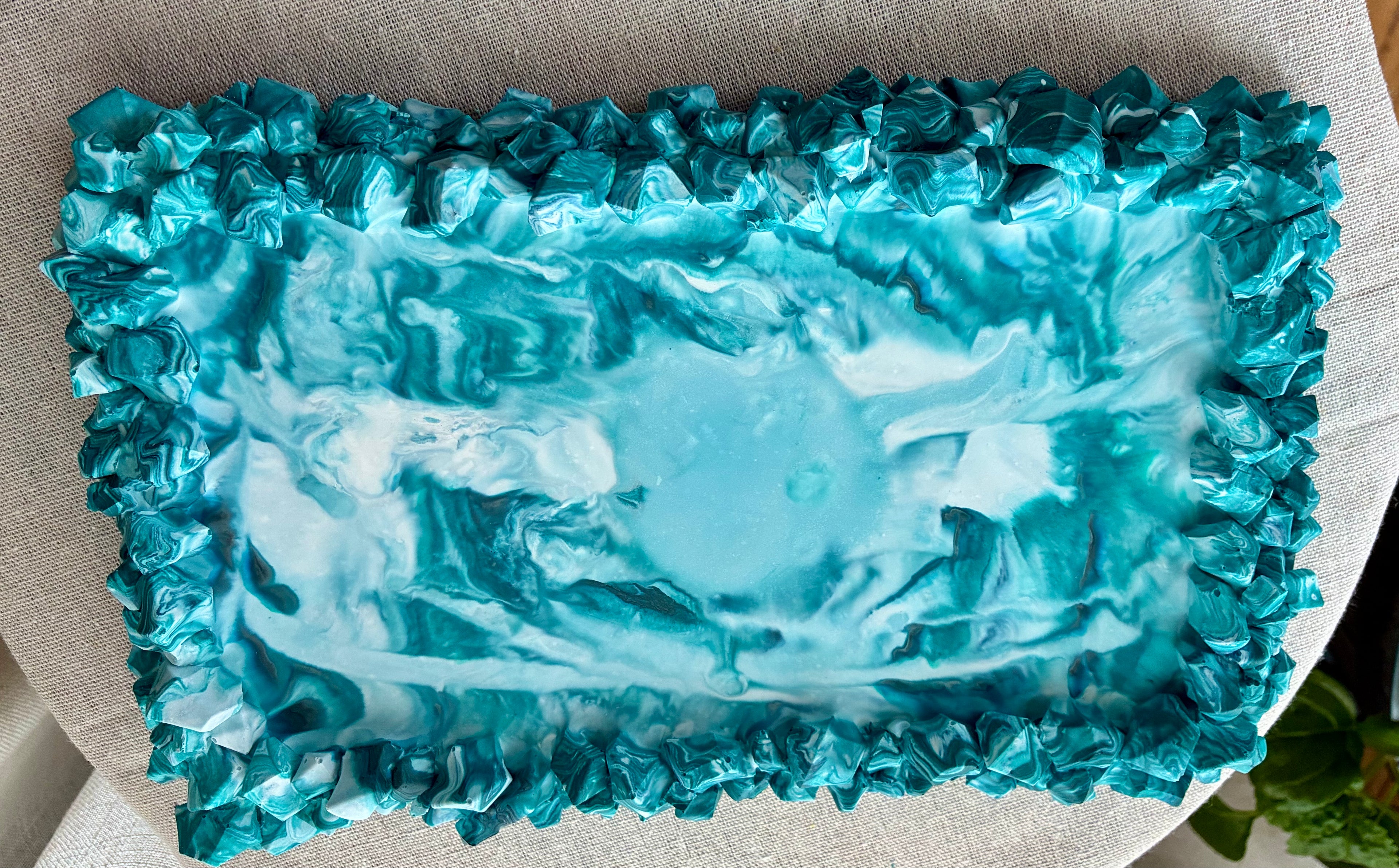 Mineral Tide I – Sculpted Gypsum Basin