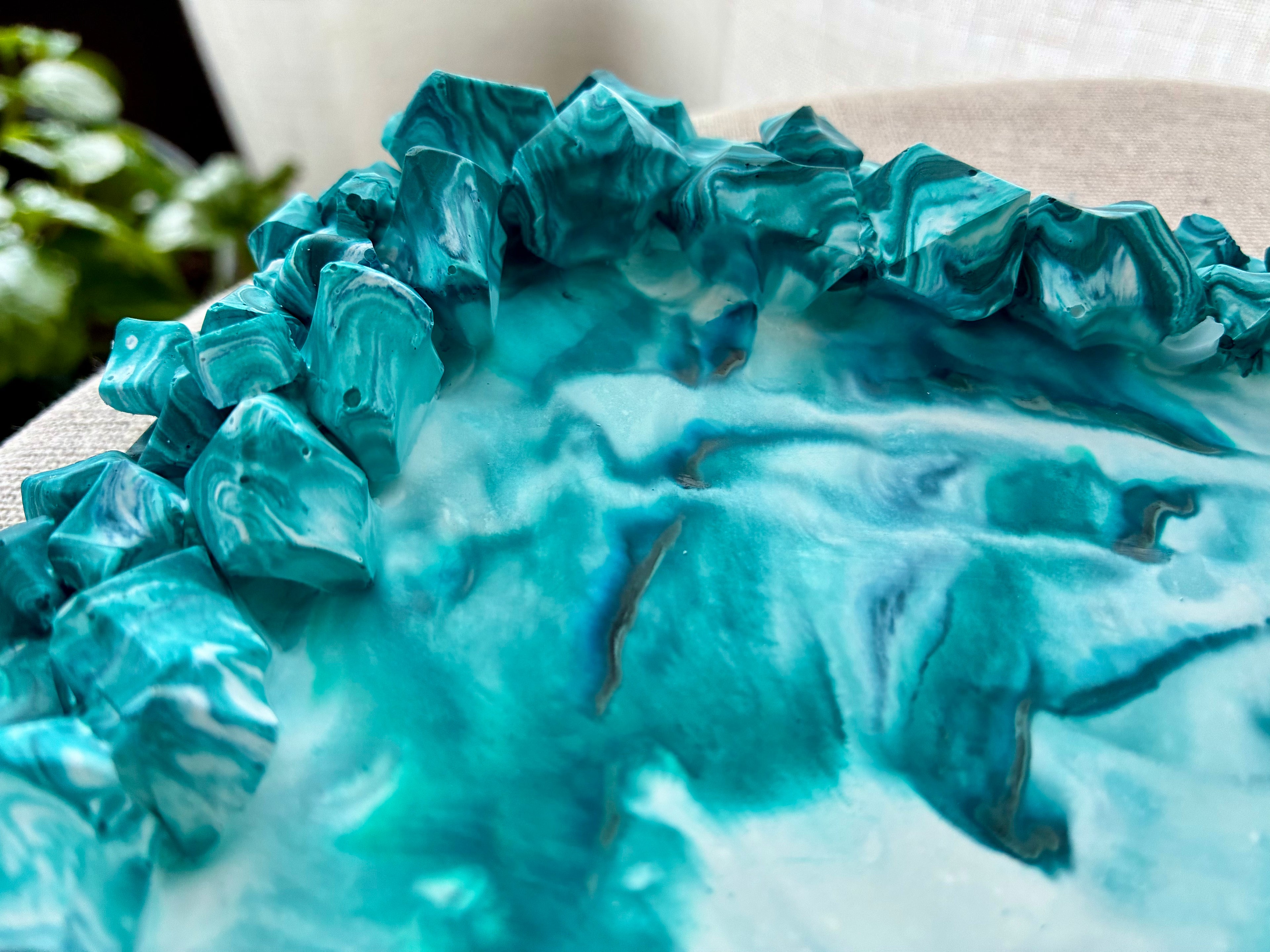 Mineral Tide I – Sculpted Gypsum Basin