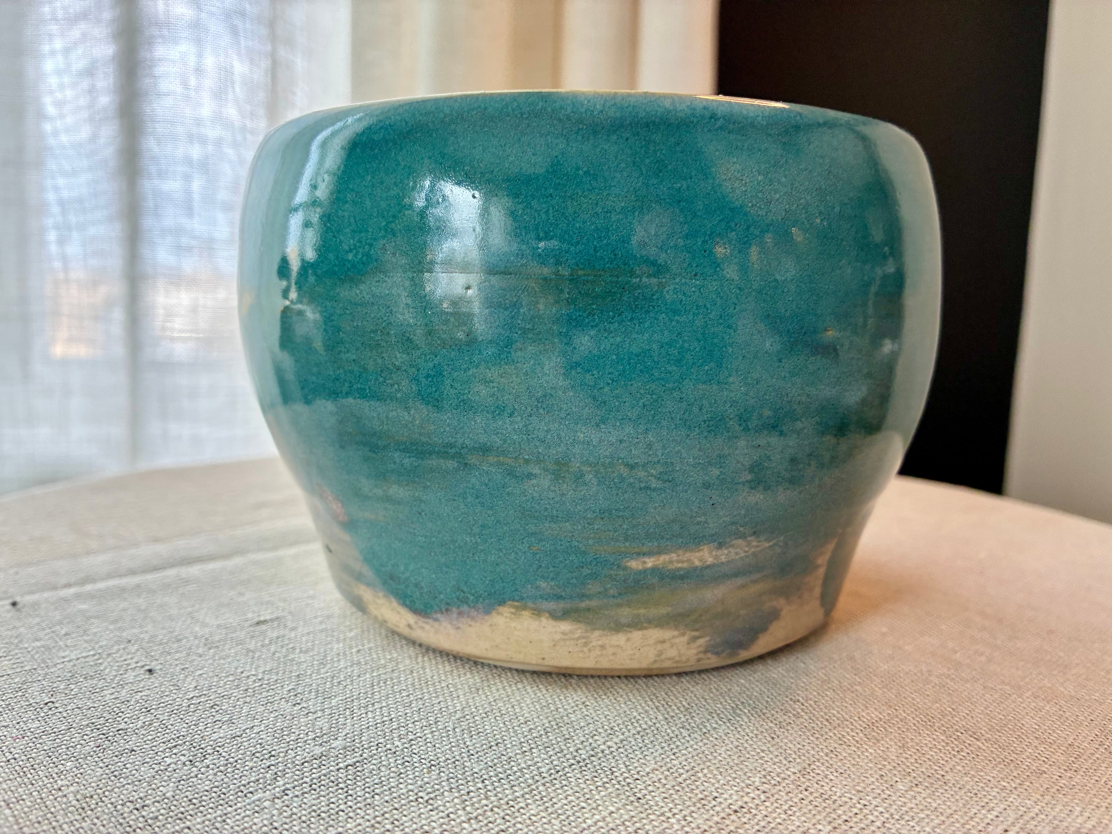 Isla Bowl | Handmade Coastal Ceramic Bowl | Ocean Glaze Stoneware | DMV & Co.