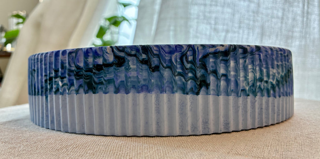 Oceana – Sculpted Gypsum Vessel