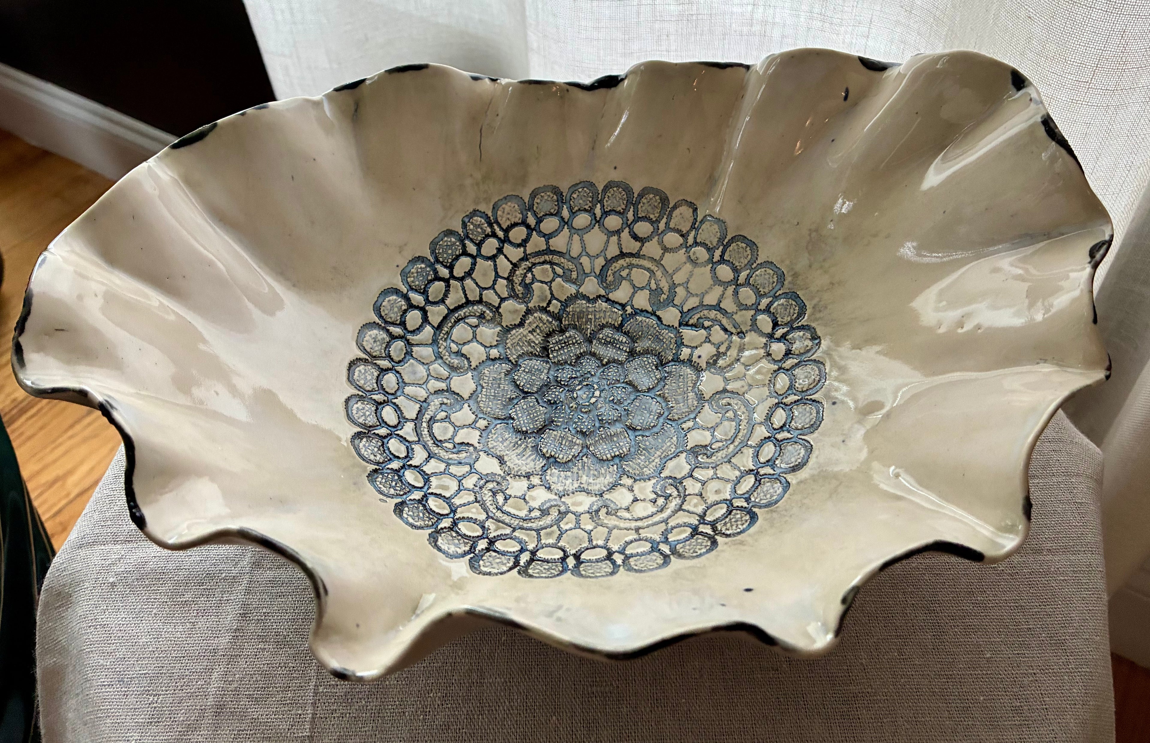 Lace Bowl – Coastal Study I