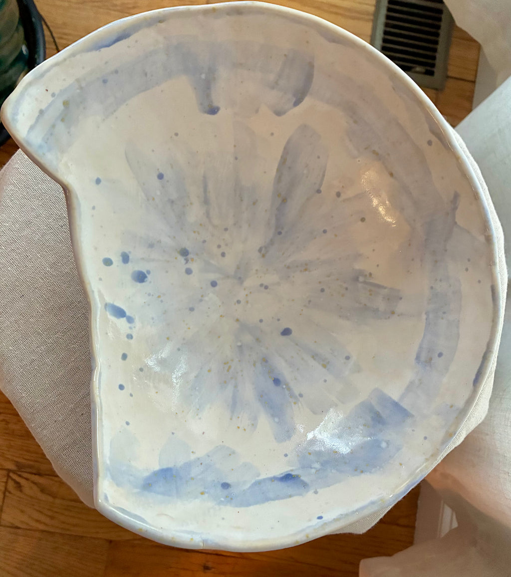Hydrangea Tide – Sculptural Vessel