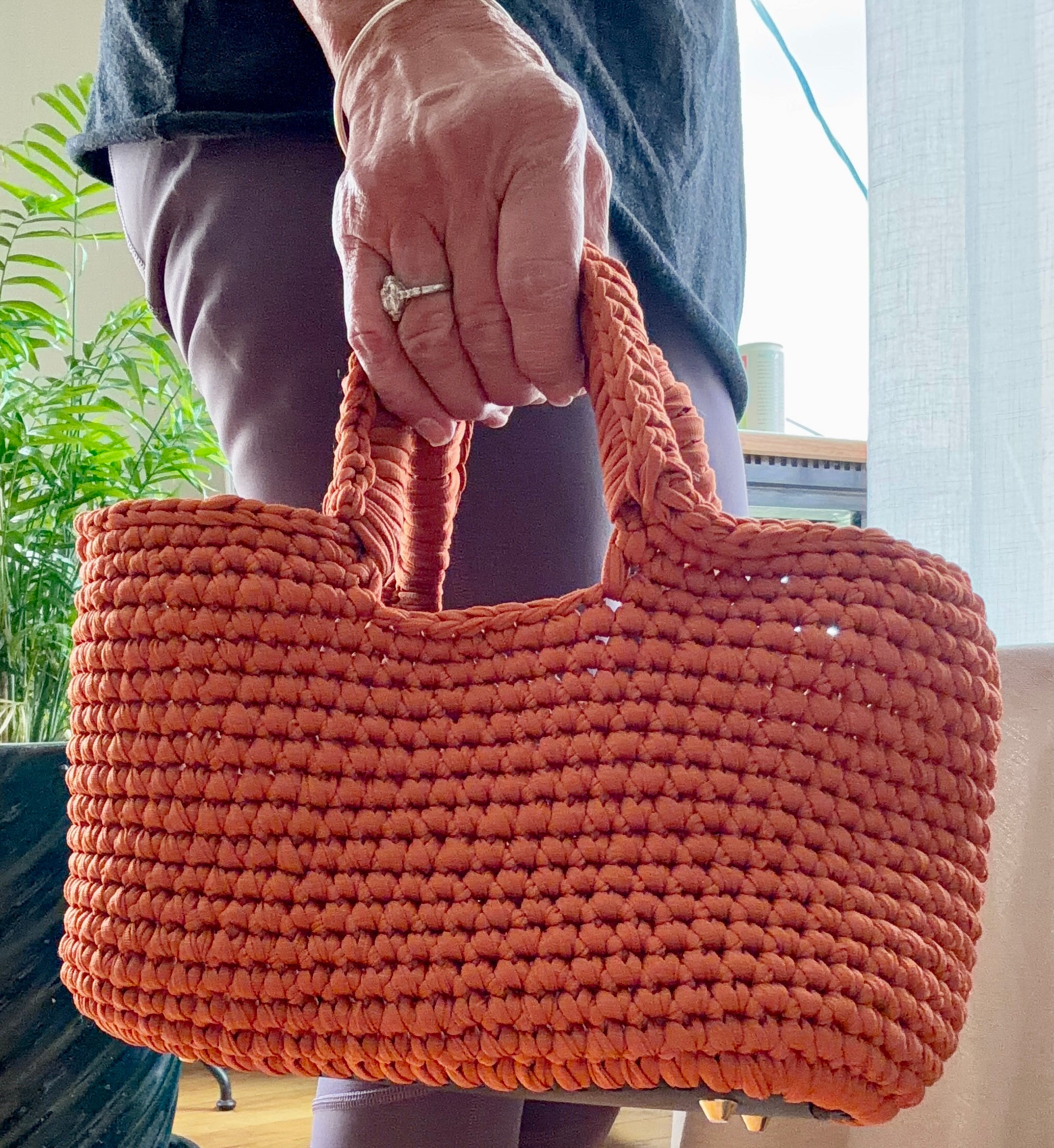 Siena Tote – Mediterranean Orange