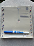 Airmail No. I – Ceramic Postcard Note Tile