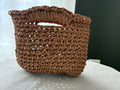 Piccolo Siena – Hand-Crocheted Raffia Clutch