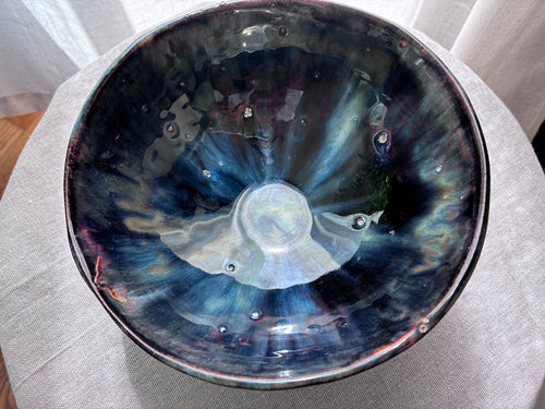 Abyssal Light – Sculptural Ceramic Bowl