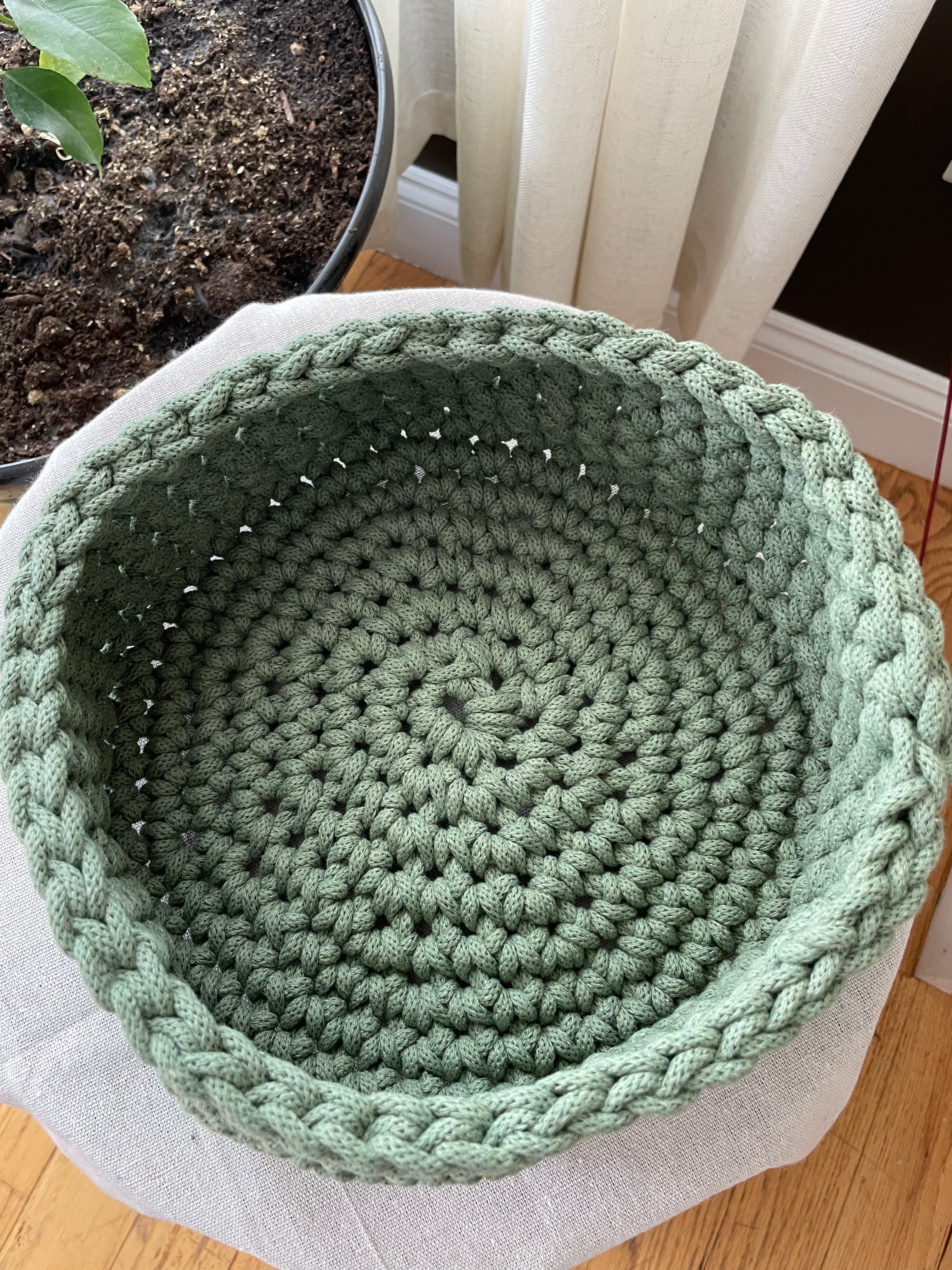 Noa – Handcrafted Cotton Basket (Large)