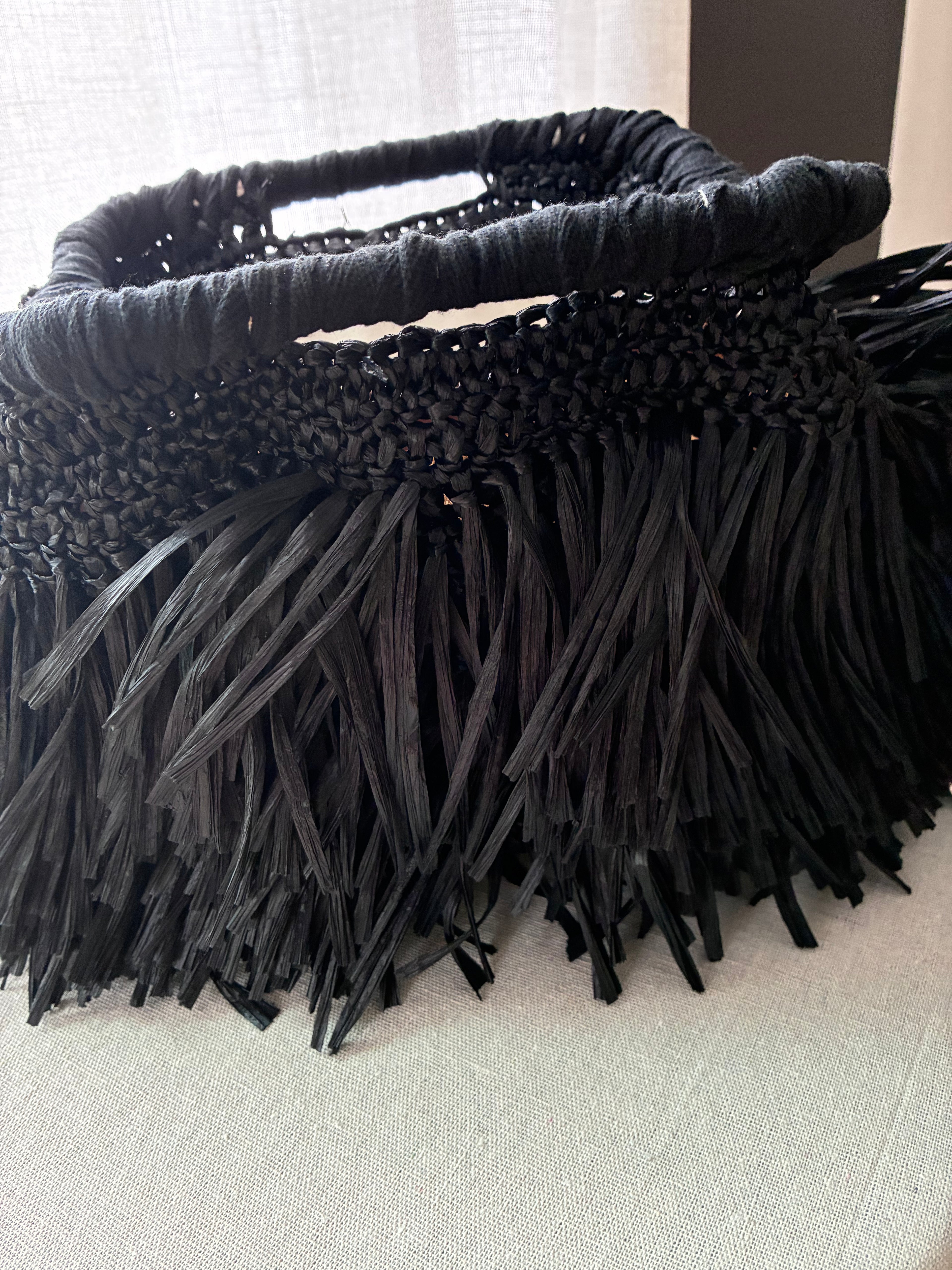La Notte— Handcrafted Fringe Evening Bag