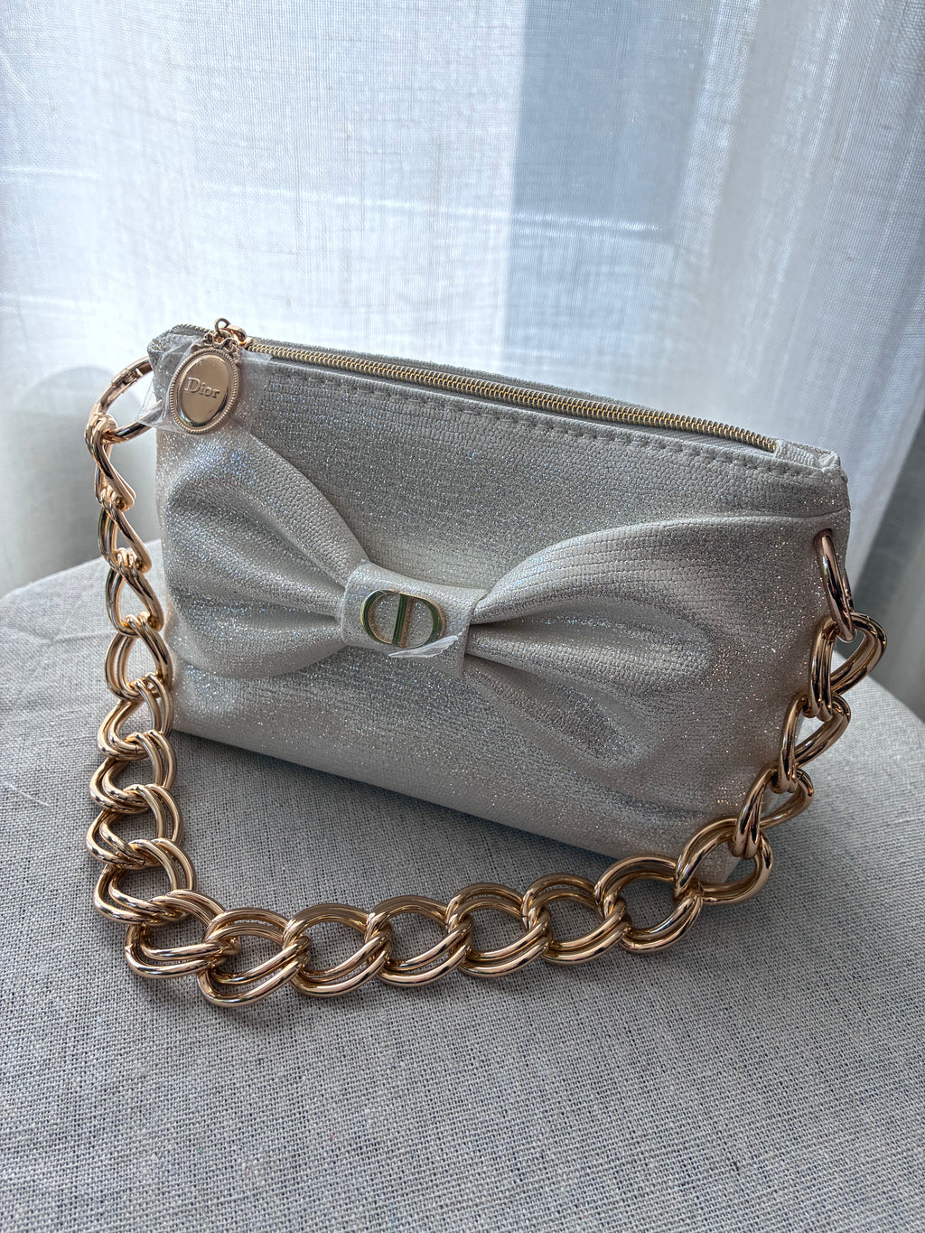 Reimagined Dior Beauty | Champagne Evening Clutch