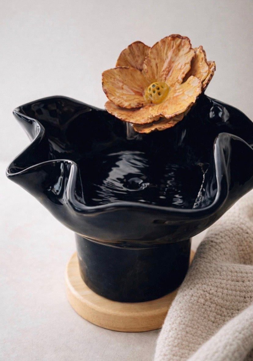 Ceramic Fountain- Handcrafted Stoneware
