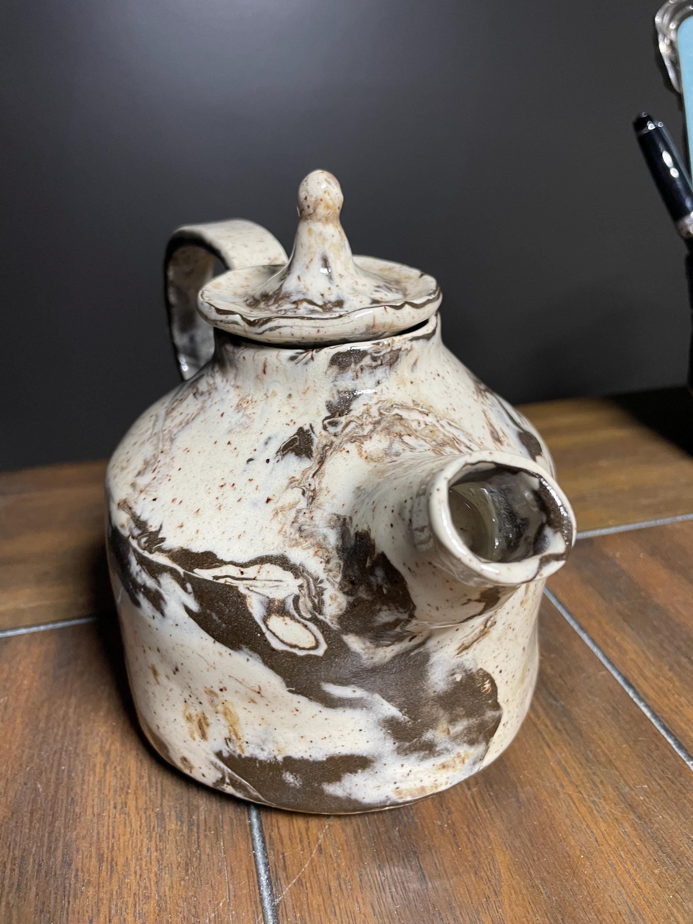 Ceramic rustic tea set